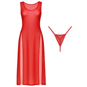 لباس خواب زنانه ماییلدا مدل توری کد 5529-LS53