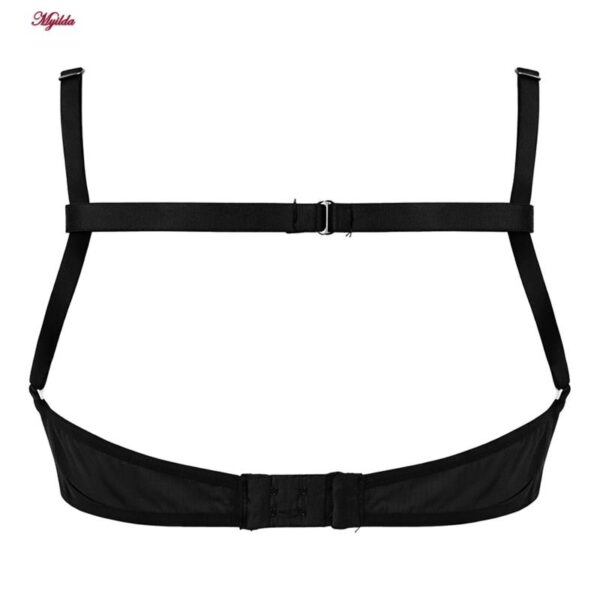 لباس خواب زنانه ماییلدا مدل ریش ریش کد 5624-4225 به همراه جوراب و دستکش