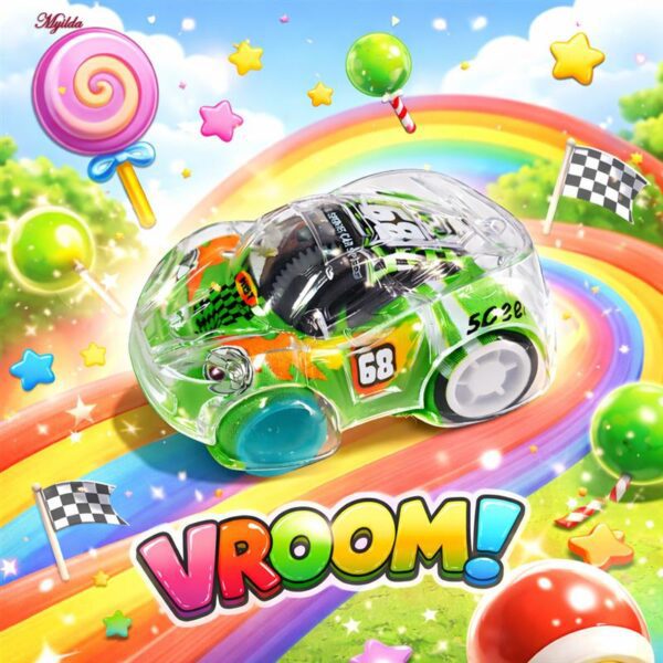 ماشین بازی مدل عقب کش کد 5585 بسته 6 عددی