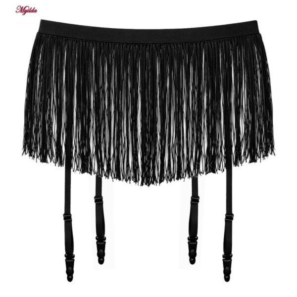 لباس خواب زنانه ماییلدا مدل ریش ریش کد 5624-4225 به همراه جوراب و دستکش