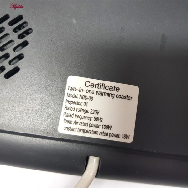 فن هیتر مدل صفحه گرمکن دوکاره کد NBD-08-5578