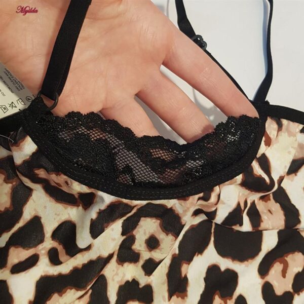 لباس خواب زنانه ماییلدا مدل پلنگی کد 5622-7316