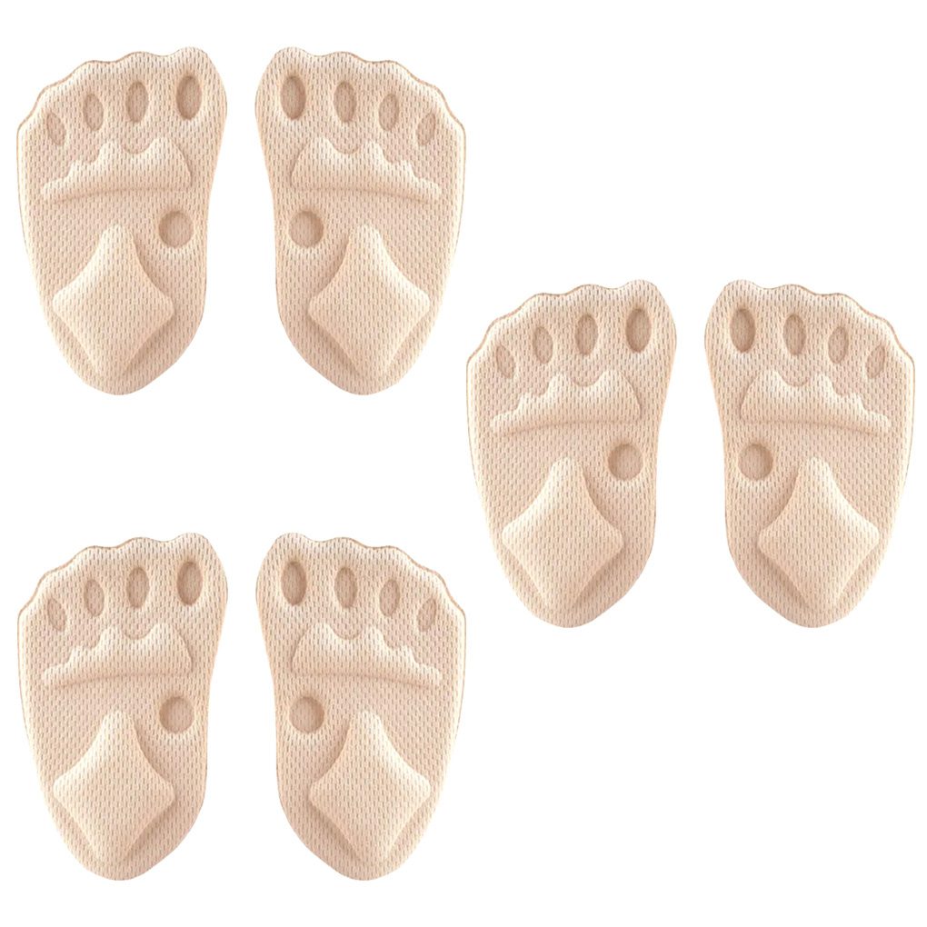 پد زیر پنجه پا مدل پشت چسبدار کد 5670-3 بسته 6 عددی پد زیر پنجه پا مدل پشت چسبدار کد 5670-3 بسته 6 عددی