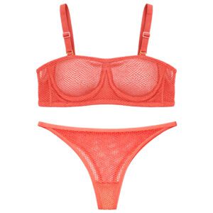 ست شورت و سوتین زنانه ماییلدا مدل لونه زنبوری کد 5521-5577