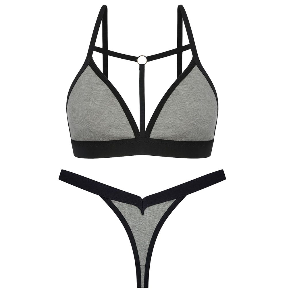 ست شورت و سوتین زنانه رونیا مدل 5517-714 ست شورت و سوتین زنانه رونیا مدل 5517-714