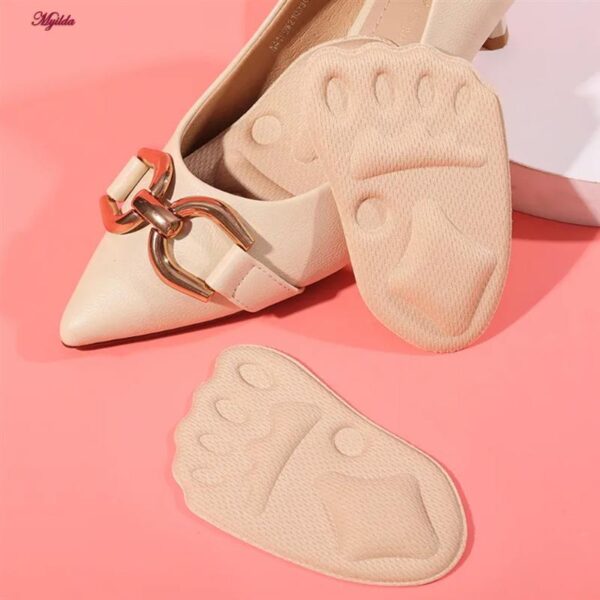 پد زیر پنجه پا مدل پشت چسبدار کد 5670-3 بسته 6 عددی