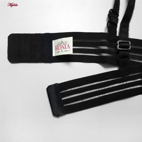 ست شورت و سوتین زنانه رونیا مدل هارنس دار قلبی کد 5525-409