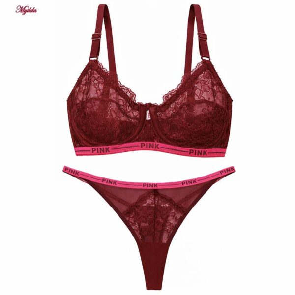 ست شورت و سوتین زنانه نانسی مدل گیپوری کد 5520-604