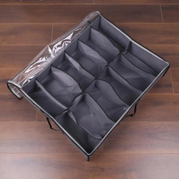 باکس نظم دهنده کفش لوتوس مدل زیر تختی بسته 3 عددی - تصویر 4