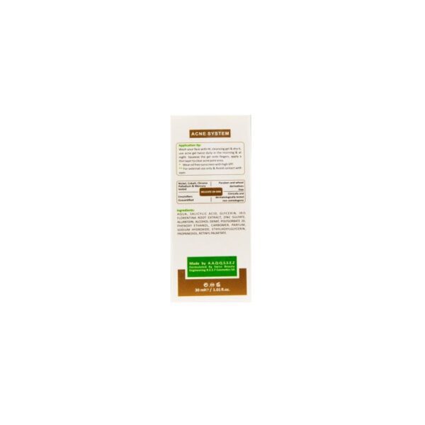 ژل ضد جوش صورت اچ ال مدل 
SALICYLIC ACID مناسب برای پوست چرب و مختلط حجم 30 میلی لیتر - تصویر 3