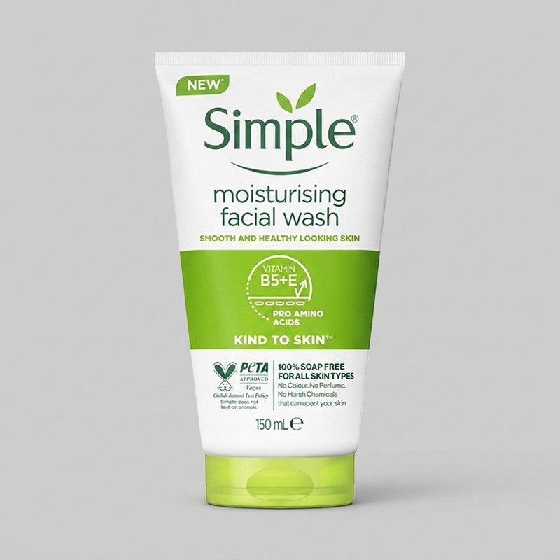 c32b304b9817c9989234667a967acdaa265117fc_1785509487.jpg ژل شستوشوی صورت سیمپل مدل moisturising حجم 150 میلیلیتر - تصویر 1