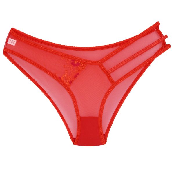 ست شورت و سوتین زنانه پانیذ مدل 9019 رنگ قرمز