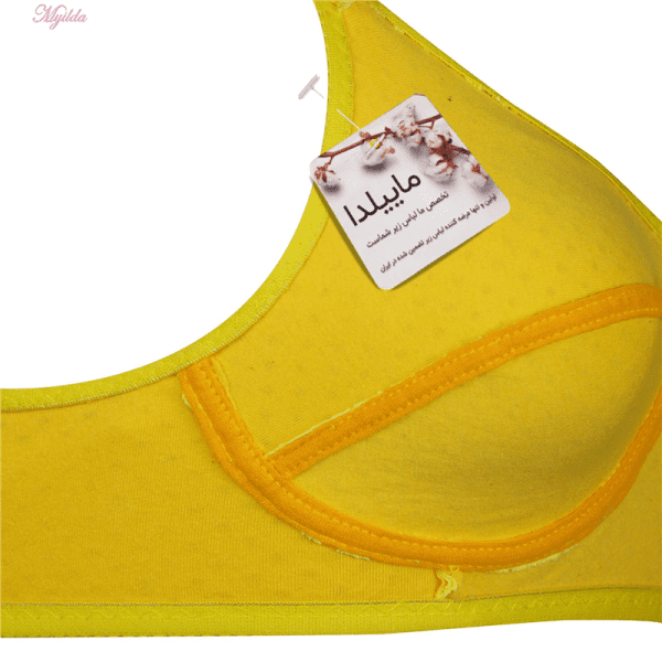 سوتین زنانه ماییلدا مدل 1131-5 رنگ زرد