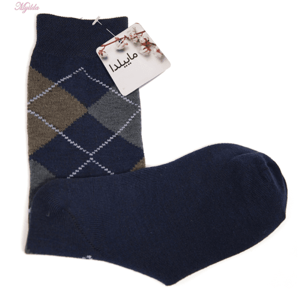 جوراب مردانه ماییلدا مدل 3416-100-2my مجموعه 3 عددی