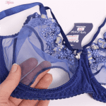 ست شورت و سوتین زنانه پانیذ مدل 9028 رنگ سرمه ای