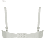 ست شورت و سوتین زنانه پانیذ مدل فنردار کد 9013 رنگ سفید