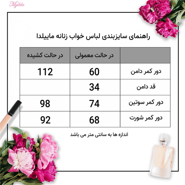 لباس خواب زنانه ماییلدا مدل 3 تکه کد 3684-1045 رنگ قرمز