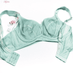 سوتین شیردهی مدل فنردار کد 3805 رنگ سبزآبی