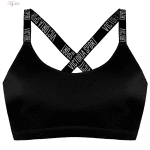 نیم تنه ورزشی زنانه فیتن فرخ زادی مدل 3684-111 رنگ مشکی