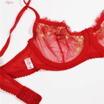 سوتین زنانه کارنا رز مدل فنردار کد 3377 رنگ قرمز