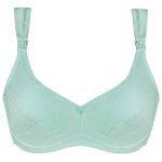 سوتین شیردهی مدل فنردار کد 3805 رنگ سبزآبی