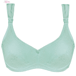 سوتین شیردهی مدل فنردار کد 3805 رنگ سبزآبی