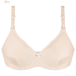 سوتین شیردهی مدل فنردار کد 3804 رنگ گلبهی