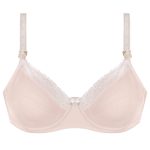 سوتین شیردهی مدل فنردار کد 3803 رنگ گلبهی