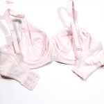 سوتین شیردهی مدل فنردار کد 3802 رنگ صورتی روشن