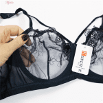 سوتین زنانه کارنا رز مدل فنردار کد 3377-15 رنگ کله غازی