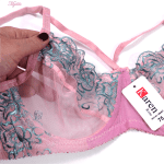 سوتین زنانه کارنا رز مدل فنردار کد 3377-11 رنگ صورتی روشن