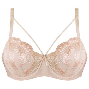 سوتین زنانه کارنا رز مدل فنردار کد 3377-13 رنگ کرم