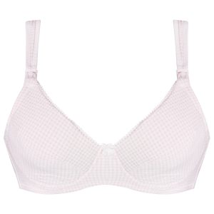 سوتین شیردهی مدل فنردار کد 3802 رنگ صورتی روشن