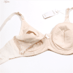 سوتین شیردهی مدل فنردار کد 3804 رنگ گلبهی