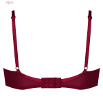 سوتین زنانه کارنا رز مدل فنردار کد 3377-14 رنگ زرشکی