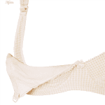 سوتین شیردهی مدل فنردار کد 3802 رنگ کرم