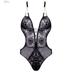 لباس خواب زنانه ماییلدا مدل بادی کد 3780-417 رنگ مشکی