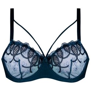 سوتین زنانه کارنا رز مدل فنردار کد 3377-15 رنگ کله غازی