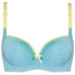 سوتین زنانه مدل پوش آپ کد 3782 رنگ آبی