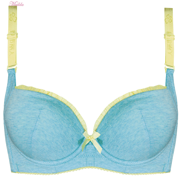 سوتین زنانه مدل پوش آپ کد 3782 رنگ آبی