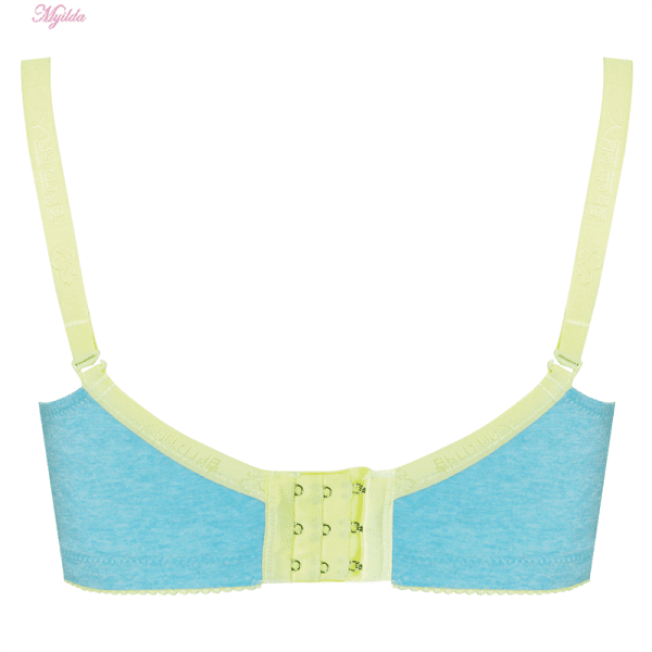 سوتین زنانه مدل پوش آپ کد 3782 رنگ آبی