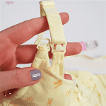 سوتین شیردهی مدل فنر دار کد 3808 رنگ زرد