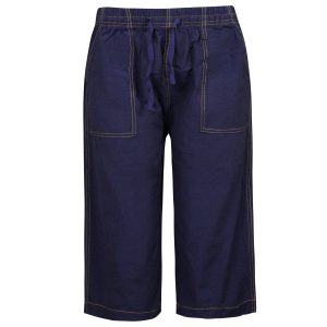 شلوارک مردانه ماییلدا مدل کتان کد 3905 رنگ سرمه ای