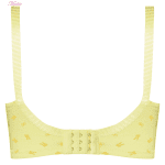 سوتین شیردهی مدل فنر دار کد 3808 رنگ زرد