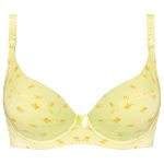 سوتین شیردهی مدل فنر دار کد 3808 رنگ زرد