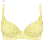 سوتین شیردهی مدل فنر دار کد 3808 رنگ زرد