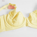 سوتین شیردهی مدل فنر دار کد 3808 رنگ زرد