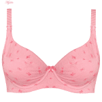 سوتین شیردهی مدل فنر دار کد 3808 رنگ صورتی