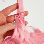 سوتین شیردهی مدل فنر دار کد 3808 رنگ صورتی