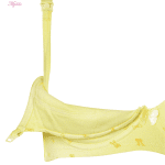 سوتین شیردهی مدل فنر دار کد 3808 رنگ زرد